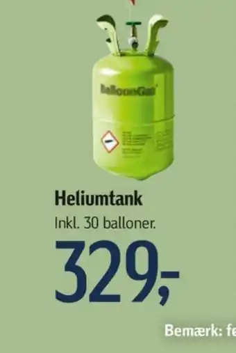 Føtex Windsor heliumtank tilbud