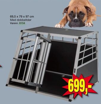 Harald Nyborg Hundebur til bil tilbud