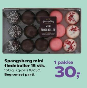 Kvickly Spangsberg flødeboller tilbud