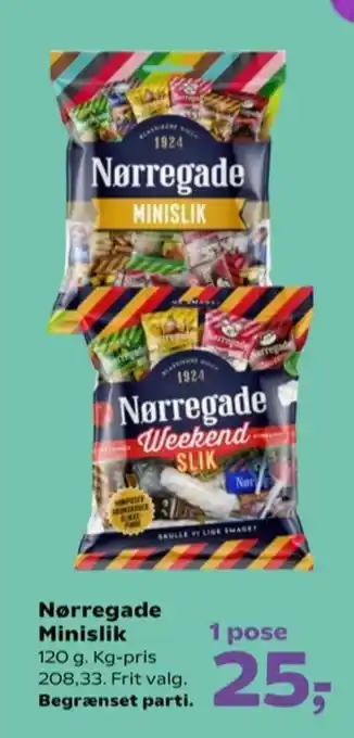 Kvickly Nørregade slikposer tilbud