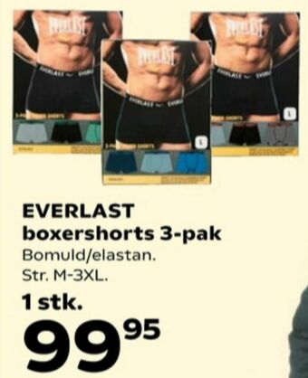 Kvickly Everlast boxershorts tilbud
