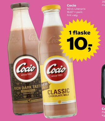 Kvickly Cocio chokolademælk tilbud