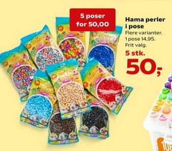 Kvickly Hama perler tilbud