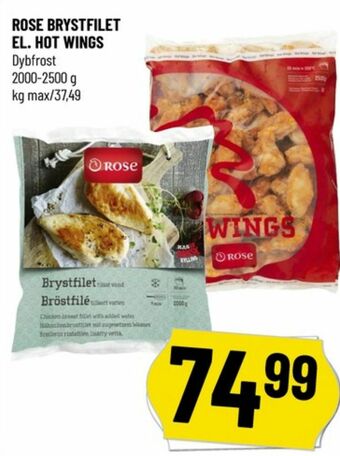 Løvbjerg Rose kyllingebrystfilet tilbud