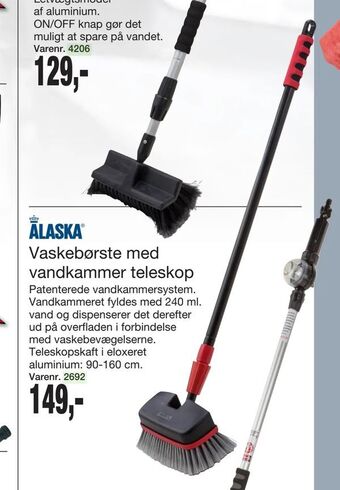 Harald Nyborg Vaskebørste med vandkammer teleskop tilbud