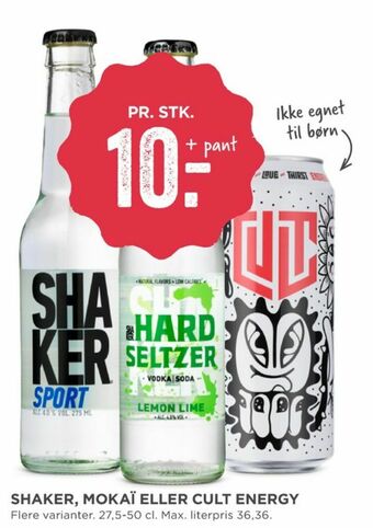 MENY Shaker rtd-cider tilbud