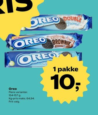 SuperBrugsen Oreo kiks tilbud