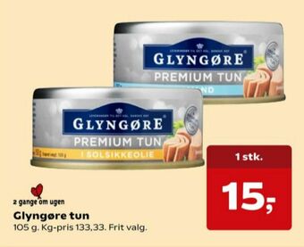 SuperBrugsen Glyngøre tun tilbud