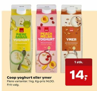 SuperBrugsen Coop yoghurt tilbud