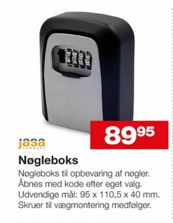 Bauhaus Jasa nøgleboks tilbud