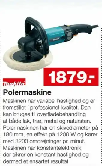 Makita polermaskine