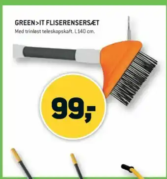 XL-BYG Green it fliserenser tilbud