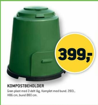 XL-BYG Green it kompostbeholder tilbud