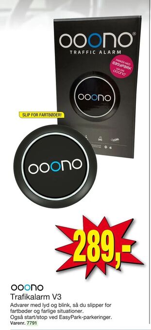 Harald Nyborg Trafikalarm V3 tilbud