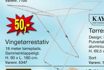 Harald Nyborg Clean action tørrestativ tilbud