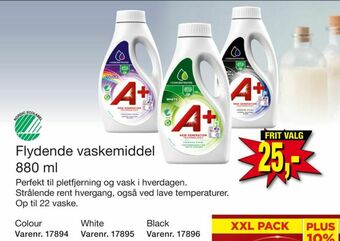 Harald Nyborg A+ vaskemiddel-flydende tilbud