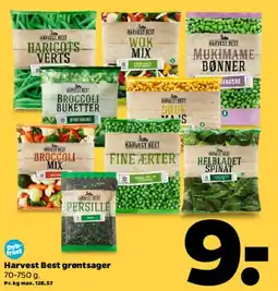 Netto Harvest Best grøntsager tilbud