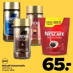 Netto Nescafé instant kaffe tilbud