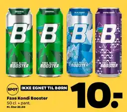 Netto Faxe Kondi Booster tilbud