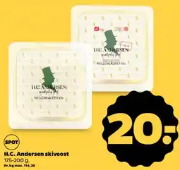 Netto H.C. Andersen skiveost tilbud