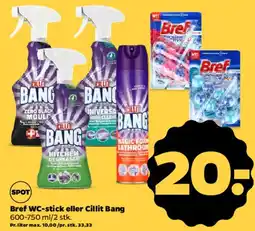 Netto Bref WC-stick eller Cillit Bang tilbud