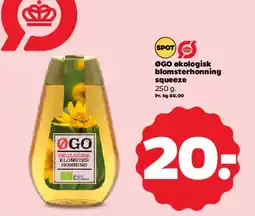 Netto ØGO økologisk blomsterhonning (squeeze) tilbud