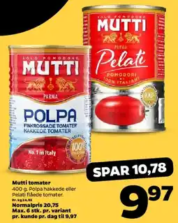 Netto Mutti tomater tilbud