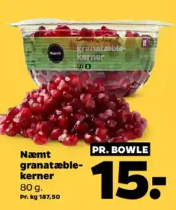 Netto Næmt granatæblekerner tilbud