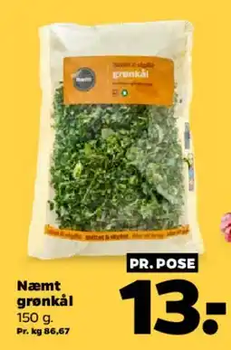 Netto Næmt grønkål tilbud