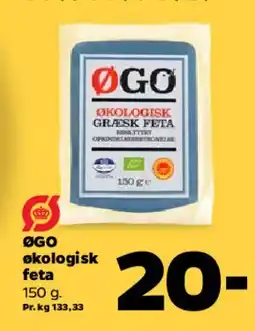 Netto ØGO økologisk feta tilbud