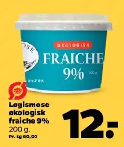 Netto Løgismose økologisk fraiche 9% tilbud
