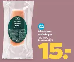Netto Bistronne andebryst tilbud