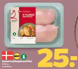 Netto Dansk kyllingebrystfilet tilbud