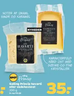 Netto Salling Princip Havarti eller Vadehavsøst tilbud