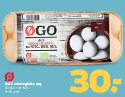 Netto ØGO økologiske æg tilbud