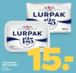 Netto Lurpak smør eller smørbar tilbud
