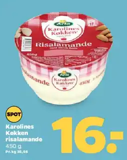Netto Karolines Køkken risalamande tilbud