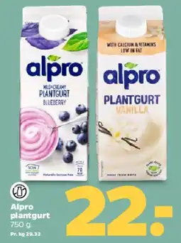 Netto Alpro plantgurt tilbud