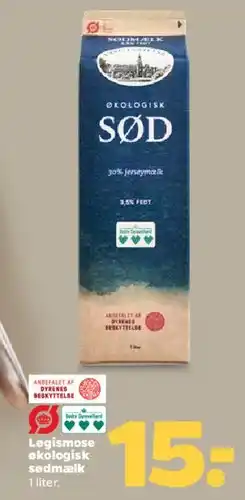 Netto Økologisk sødmælk tilbud