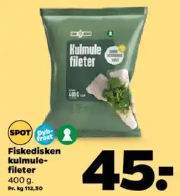 Netto Fiskediskens kulmulefileter tilbud