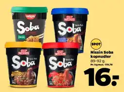 Netto Nissin Soba kopnudler tilbud