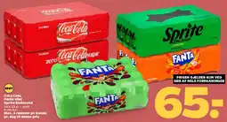 Netto Coca‑Cola / Fanta / Sprite sodavand (24 x 33 cl) tilbud