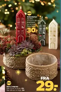 Netto Kurv i sisal tilbud