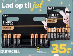 Netto Simply Duracell batterier tilbud