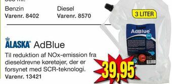 Harald Nyborg Alaska adblue diesel tilbud