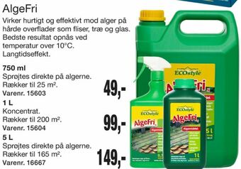 Harald Nyborg Ecostyle algefri tilbud