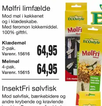 Harald Nyborg Ecostyle mølkugler tilbud