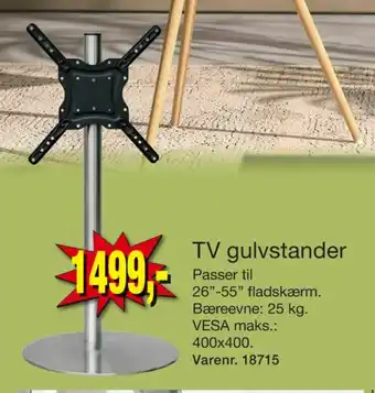 Sinox tv-gulvstander
