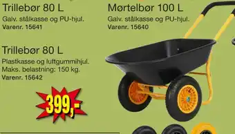 Harald Nyborg Turfline trillebør tilbud