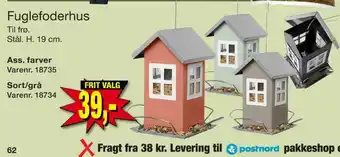 Harald Nyborg Nature fuglefoderhus tilbud